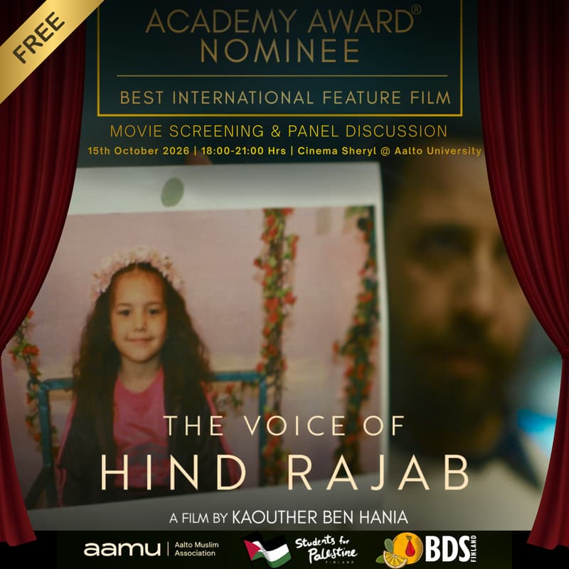 Cover Image for 🎬 The Voice of Hind Rajab