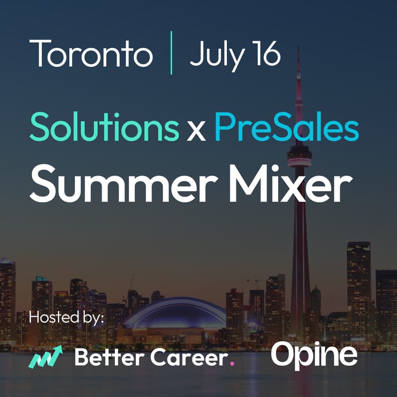 Cover Image for PreSales + Solutions Summer Mixer ☀️