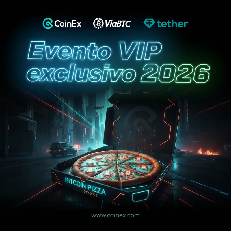 Cover Image for 🍕CoinEx x ViaBTC x Tether : Bitcoin Pizza Day: Networking & VIP Exclusivo, São Paulo