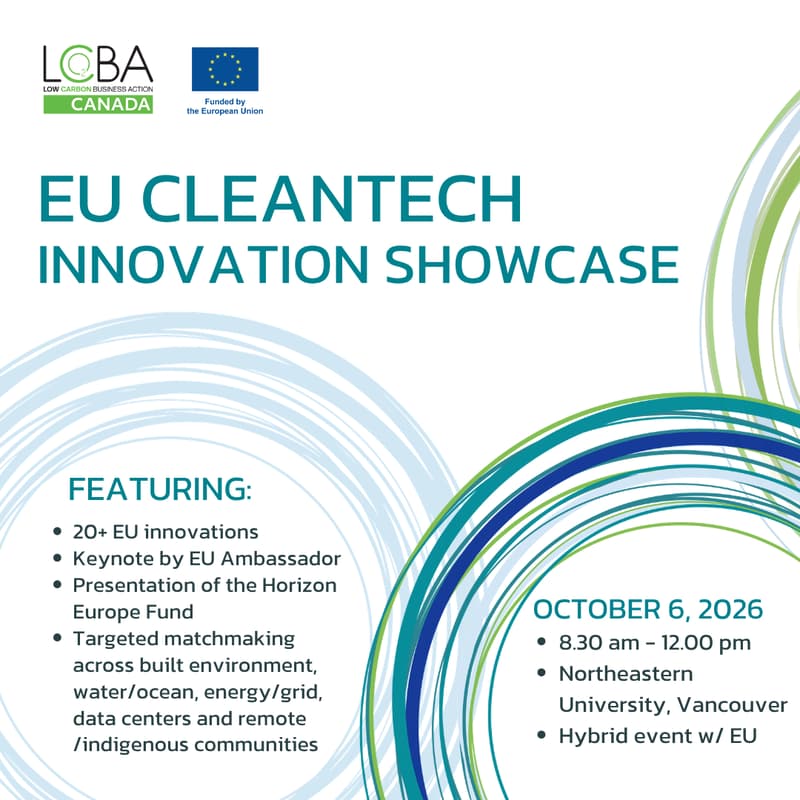 Cover Image for EU Cleantech Innovation Showcase