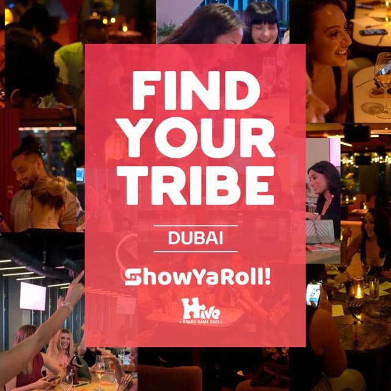 Cover Image for Find Your Tribe: A HIVE Board Game Cafe x ShowYaRoll Game Night