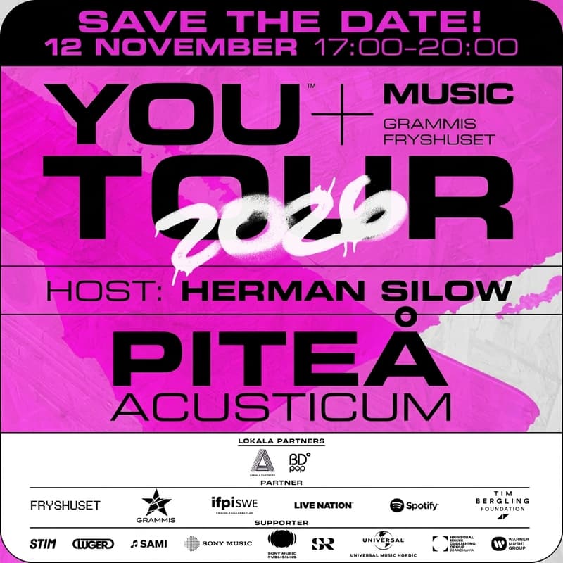 Cover Image for YOU+ Music X Piteå