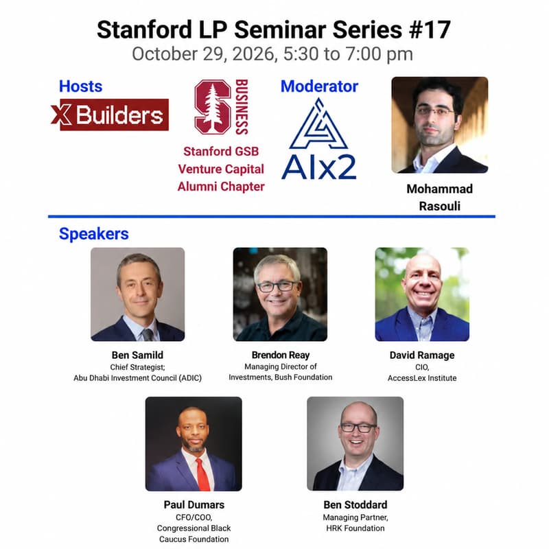 Cover Image for Stanford LP Seminar Series #17 (ADIC; Bush Foundation; AccessLex; CBC Foundation; HRK Foundation; Patrimium)
