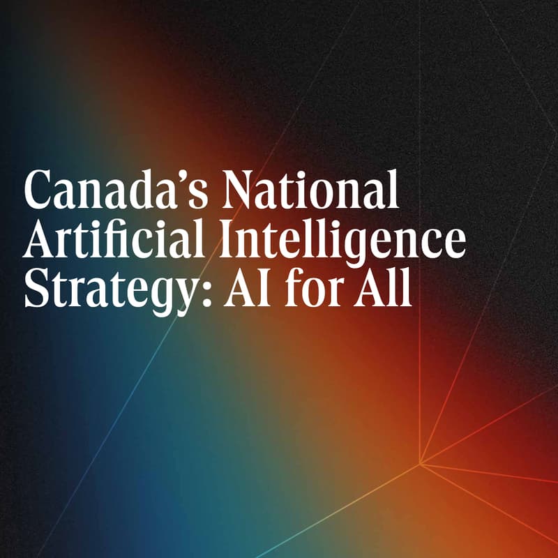 Cover Image for Discussion on Canada's AI for All strategy