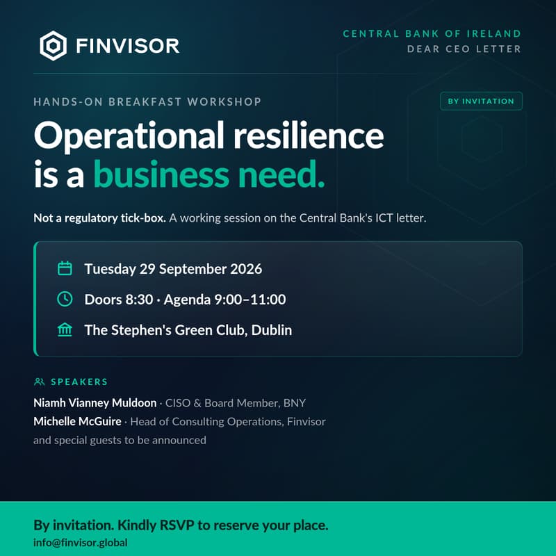 Cover Image for Finvisor | Operational Resilience Is A Business Need