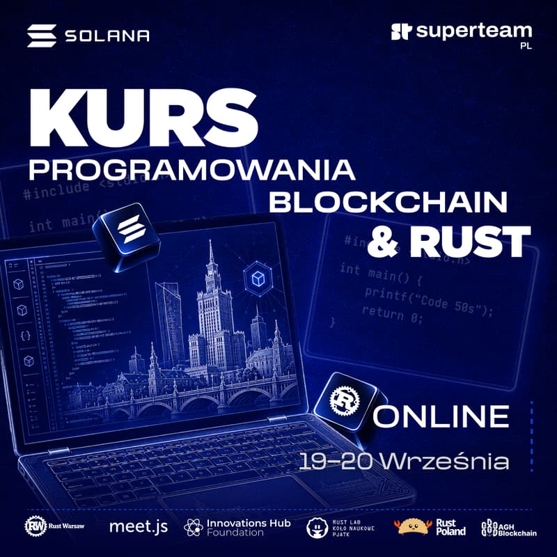 Cover Image for KURS PROGRAMOWANIA BLOCKCHAIN: ONLINE