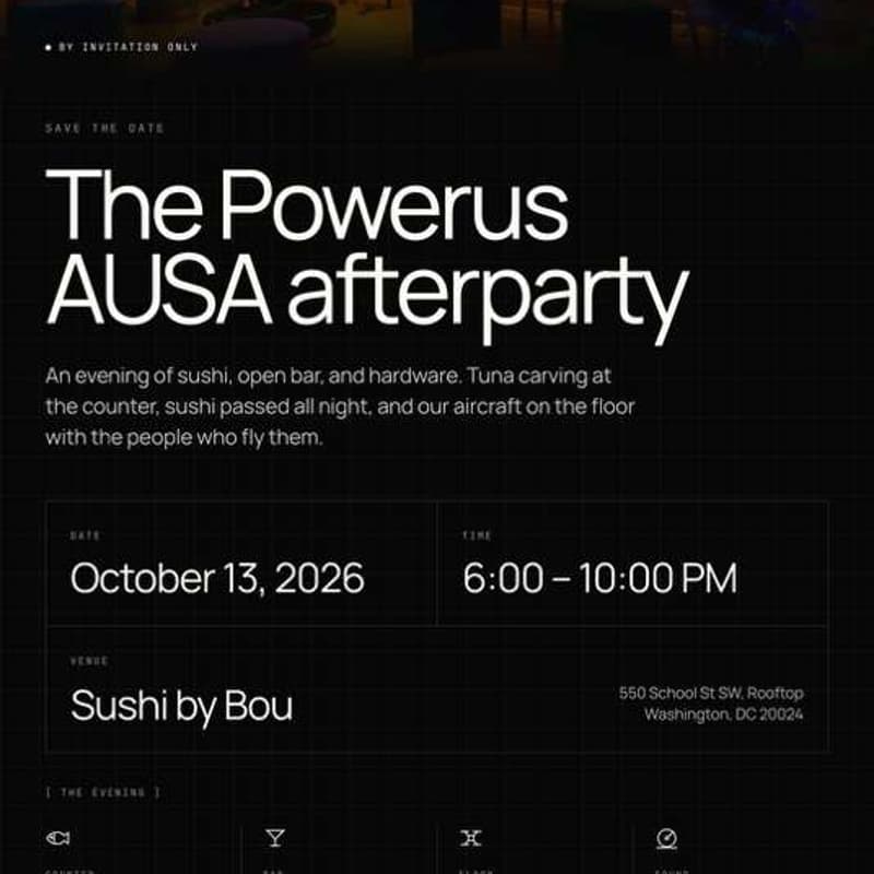 Cover Image for The Powerus AUSA afterparty