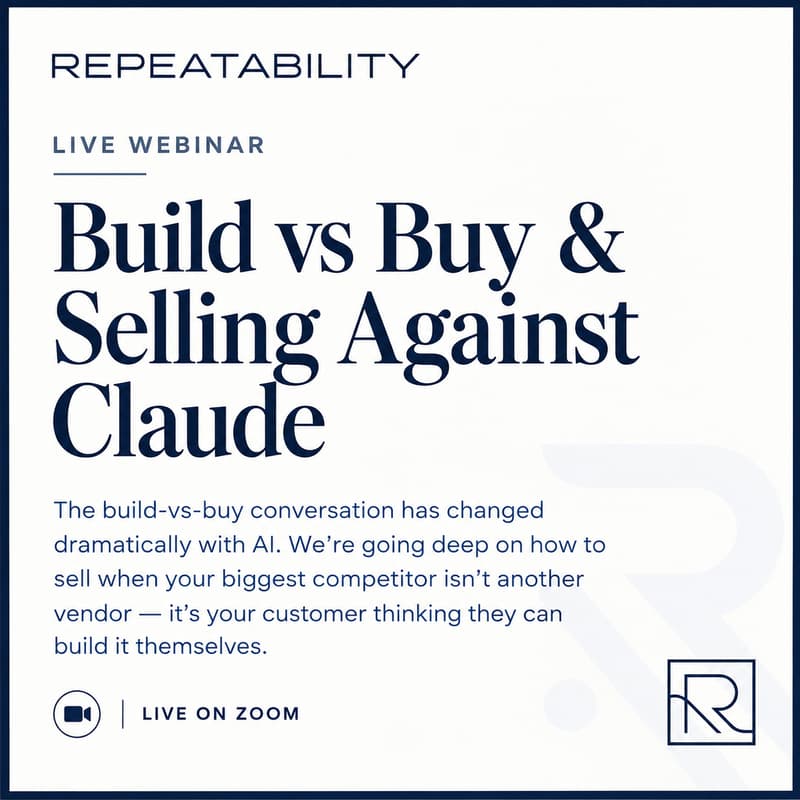 Cover Image for Build vs. Buy & Selling Against Claude