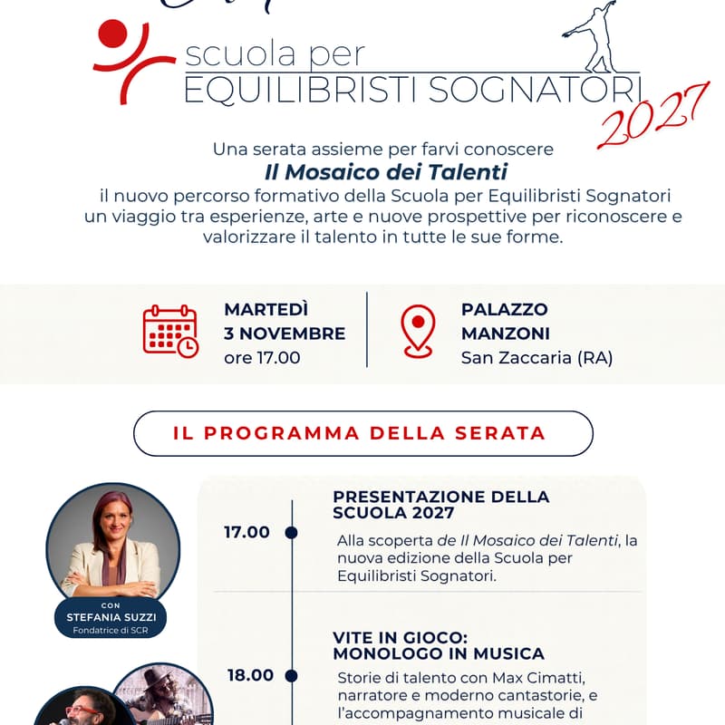 Cover Image for Aspettando la Scuola Equilibristi Sognatori 2027 (C)