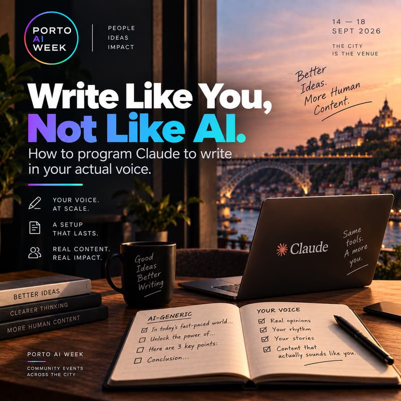 Cover Image for Stop it with the SLOP! Make Your AI Sound Like YOU with Chelsea Rustrum
