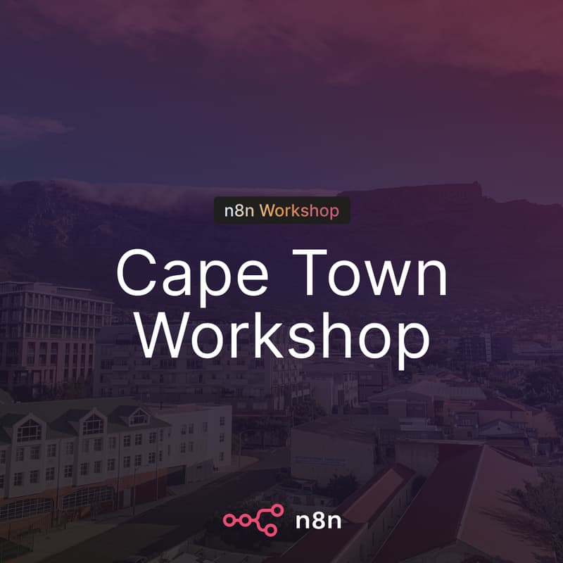 Cover Image for n8n Cape Town: Workshop
