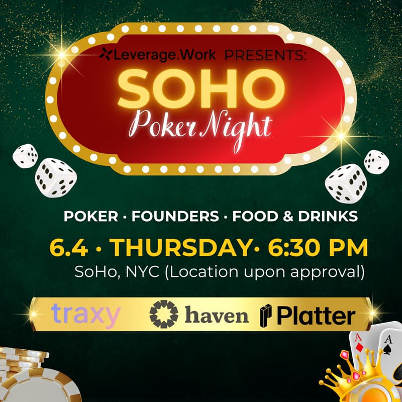 Cover Image for Founders <> VCs Poker Night