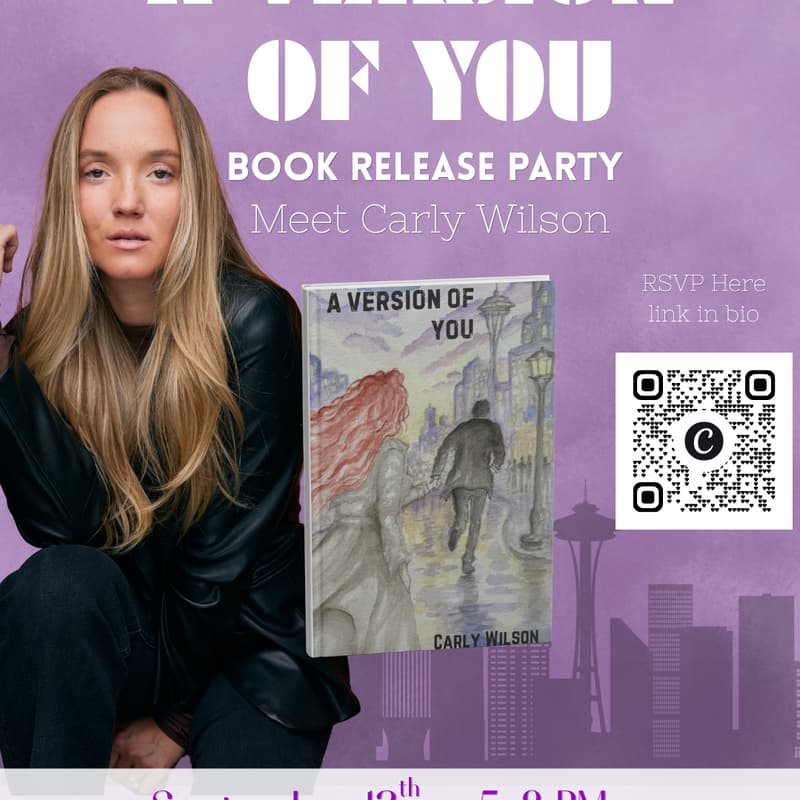 Cover Image for Carly Wilson - A Version Of You Release Party 📚 🎉