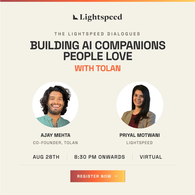 Cover Image for Consumer AI Dialogues: Building AI Companions People Love with Tolan