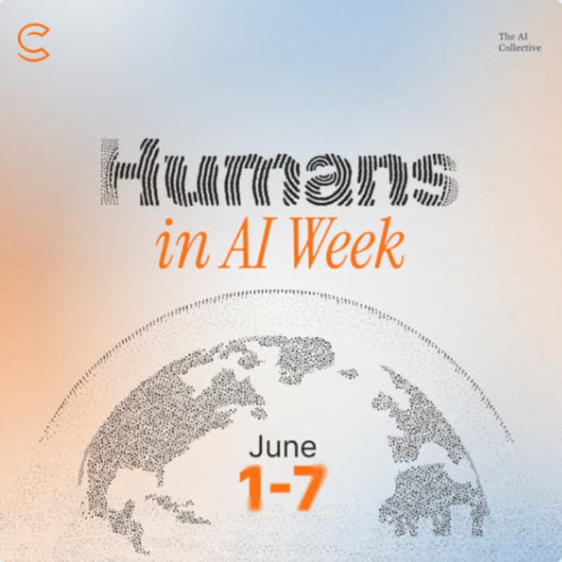 Cover Image for Humans in AI (w/ The AI Collective)