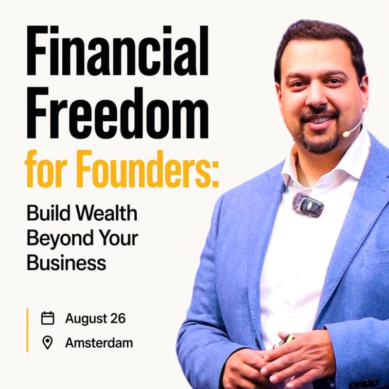 Cover Image for Financial Freedom for Founders: Build Wealth Beyond Your Business