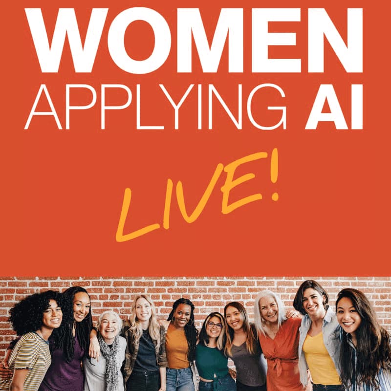 Cover Image for Women Applying AI