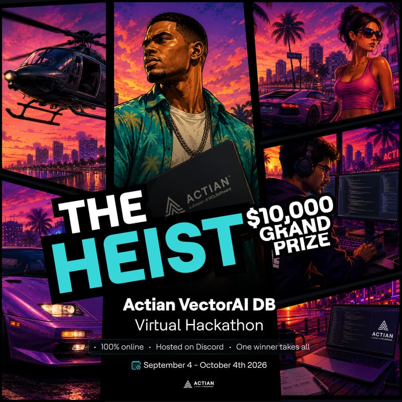 Cover Image for The Heist: Actian VectorAI DB Hackathon