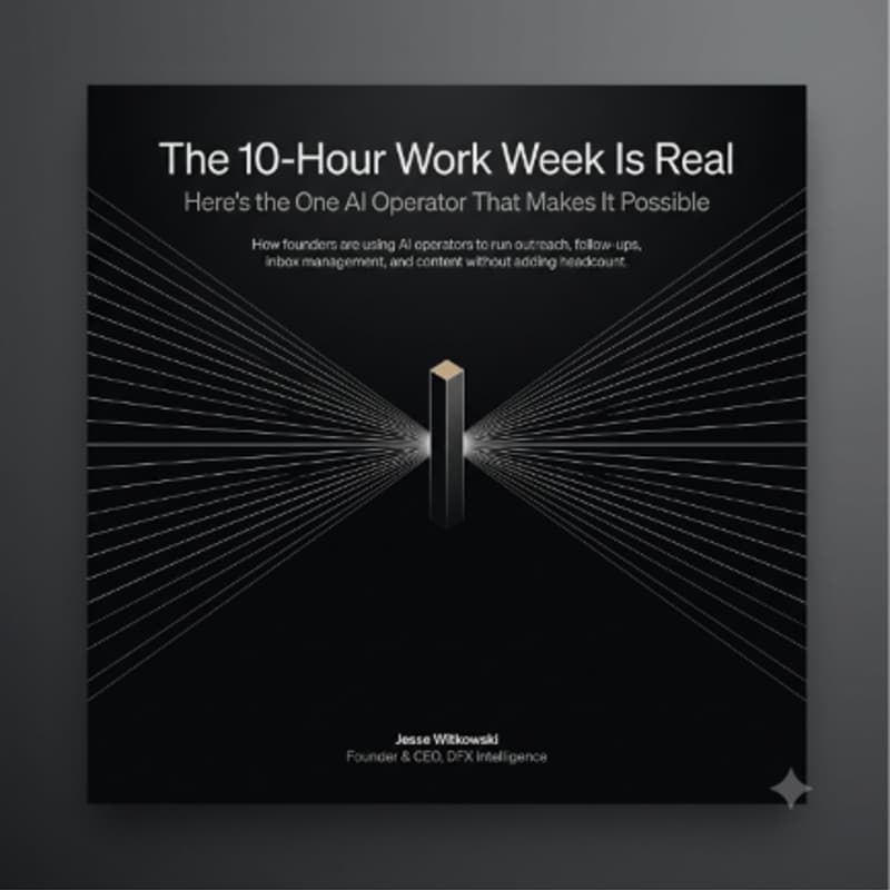 Cover Image for The 10-Hour Work Week Is Real. Here's the One AI Operator That Makes It Possible.