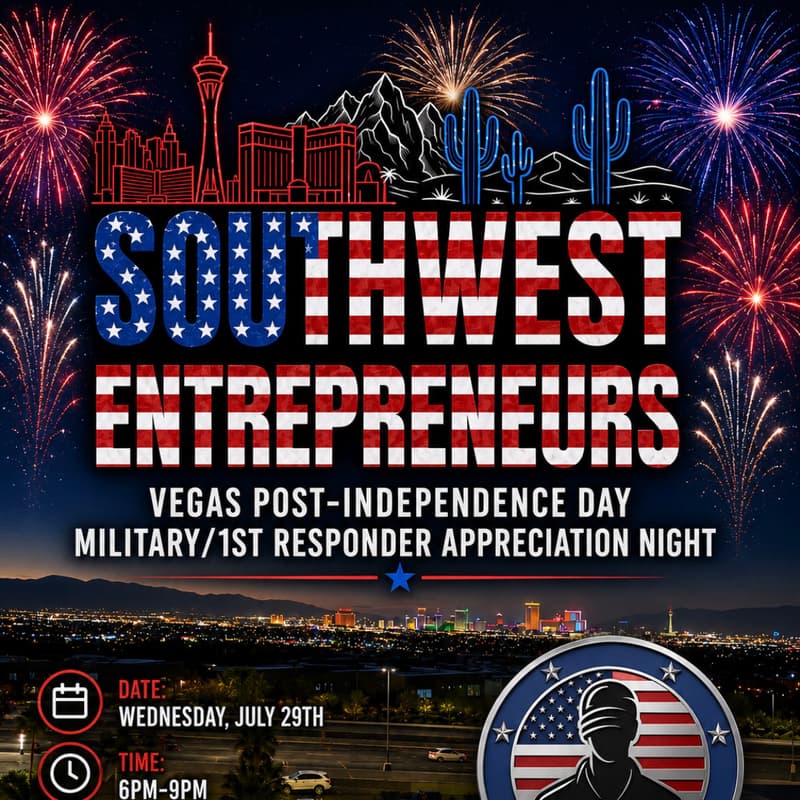 Cover Image for VEGAS POST-INDEPENDENCE DAY SERVICE MEMBER APPRECIATION NIGHT