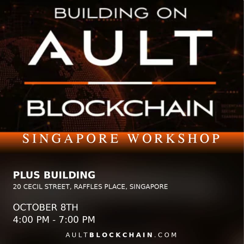 Cover Image for Building on Ault Blockchain — Singapore Workshop