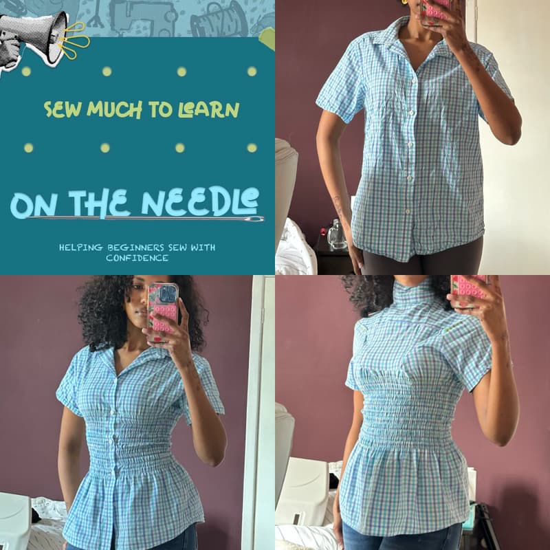 Cover Image for ON THE NEEDLE: Manchester upcycling workshop ( shirring)