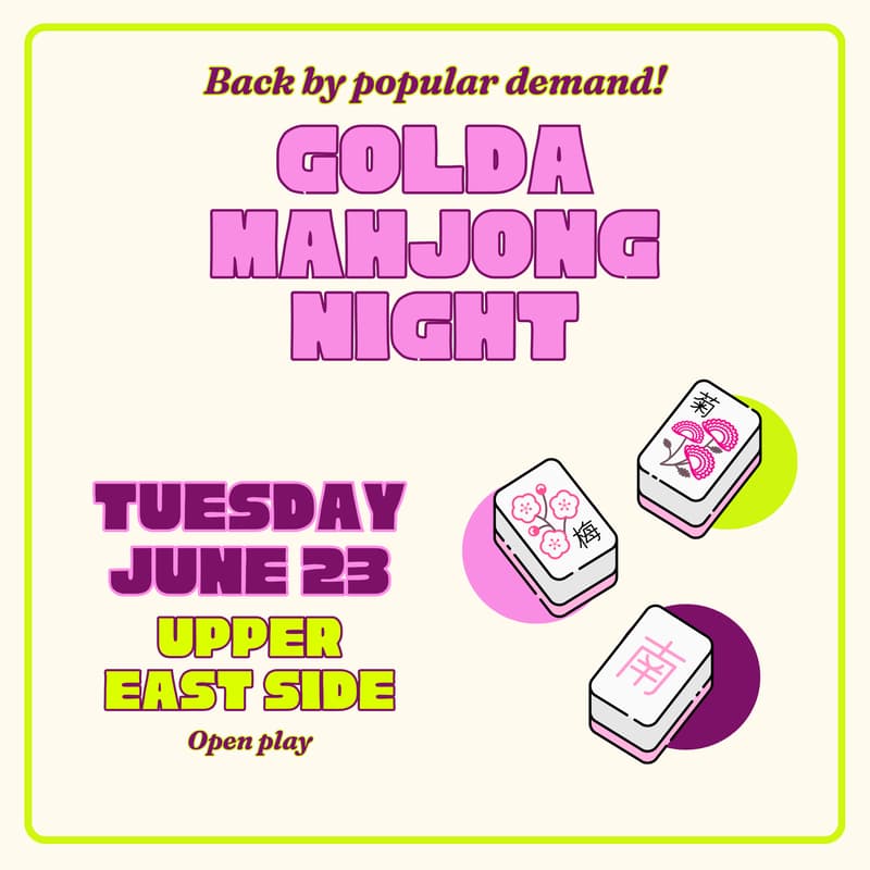 Cover Image for GOLDA Mahjong 6/23