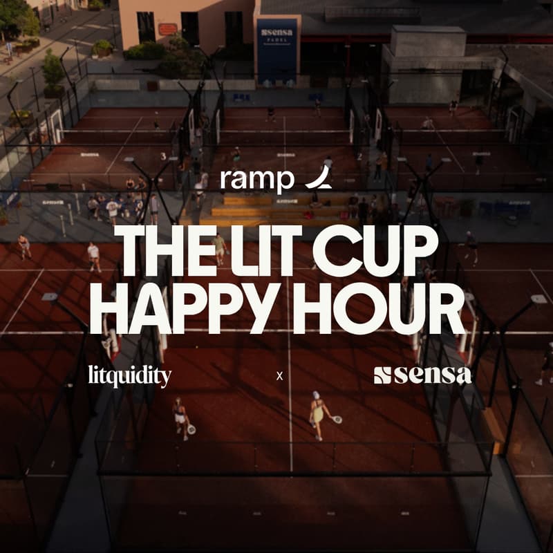 Cover Image for The LIT Cup Happy Hour - powered by Ramp