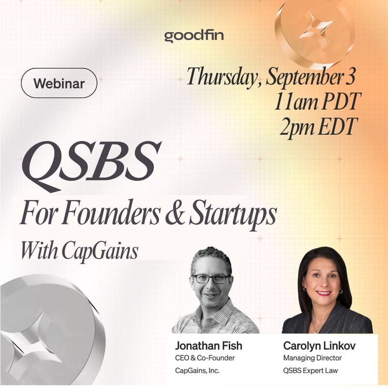 Cover Image for QSBS For Founders & Startups