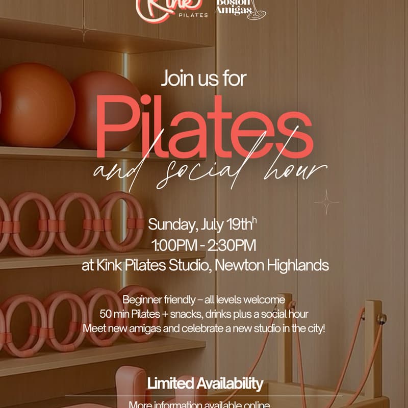 Cover Image for Boston Amigas x Kink Pilates