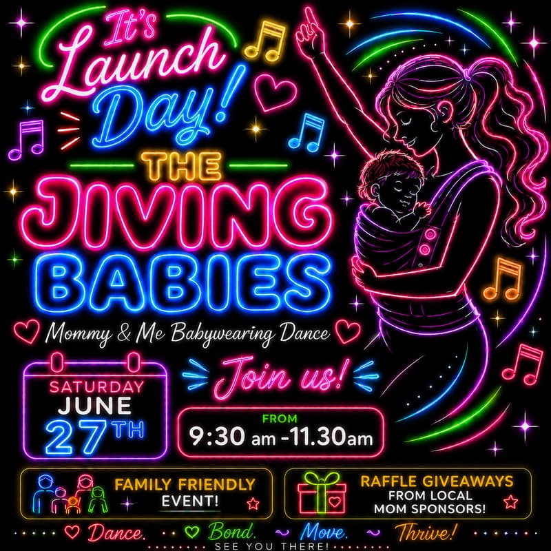 Cover Image for THE JIVING BABIES LAUNCH DAY