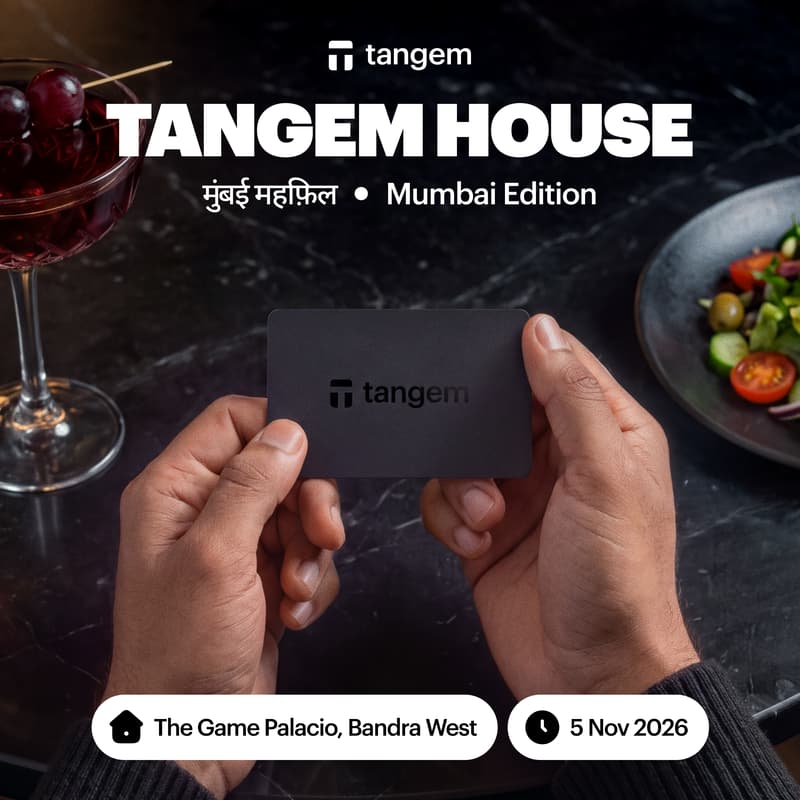 Cover Image for Tangem House: Mumbai Edition 🇮🇳