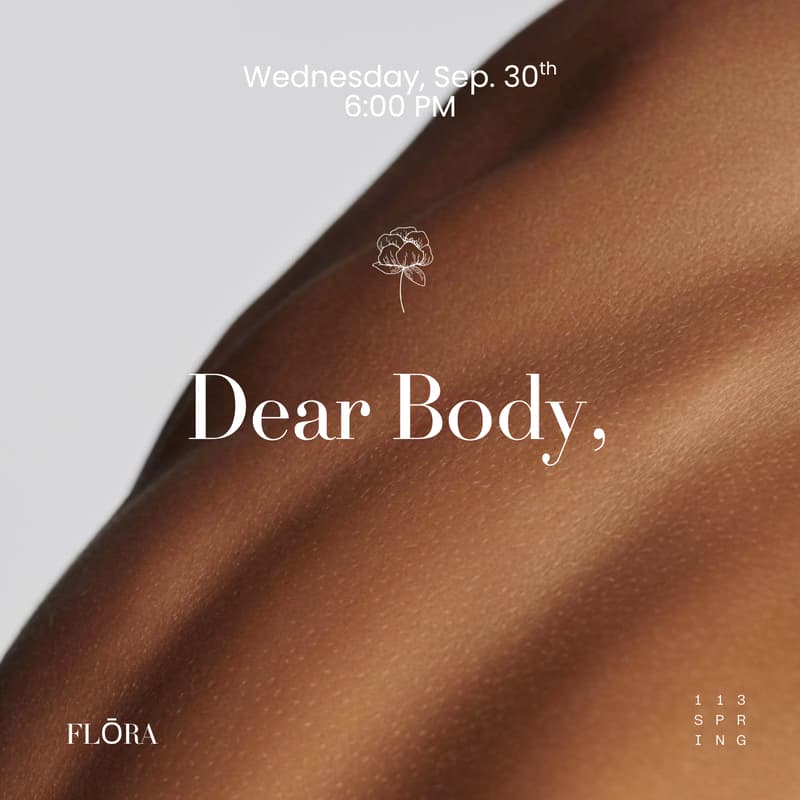 Cover Image for Dear Body,