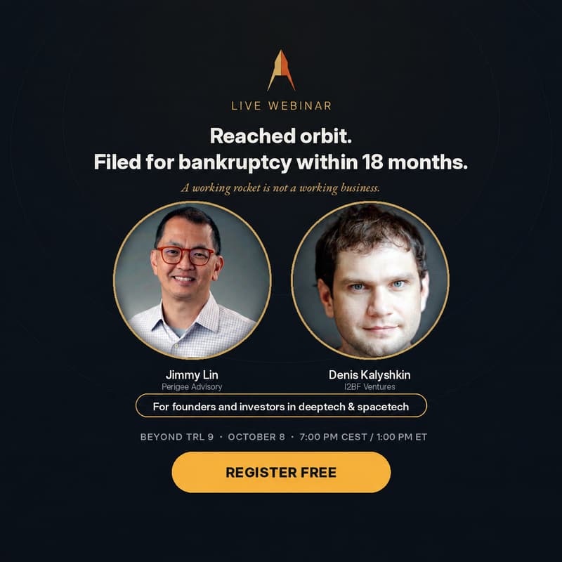 Cover Image for Beyond TRL 9: Why Deeptech Companies Stall After the First Contract