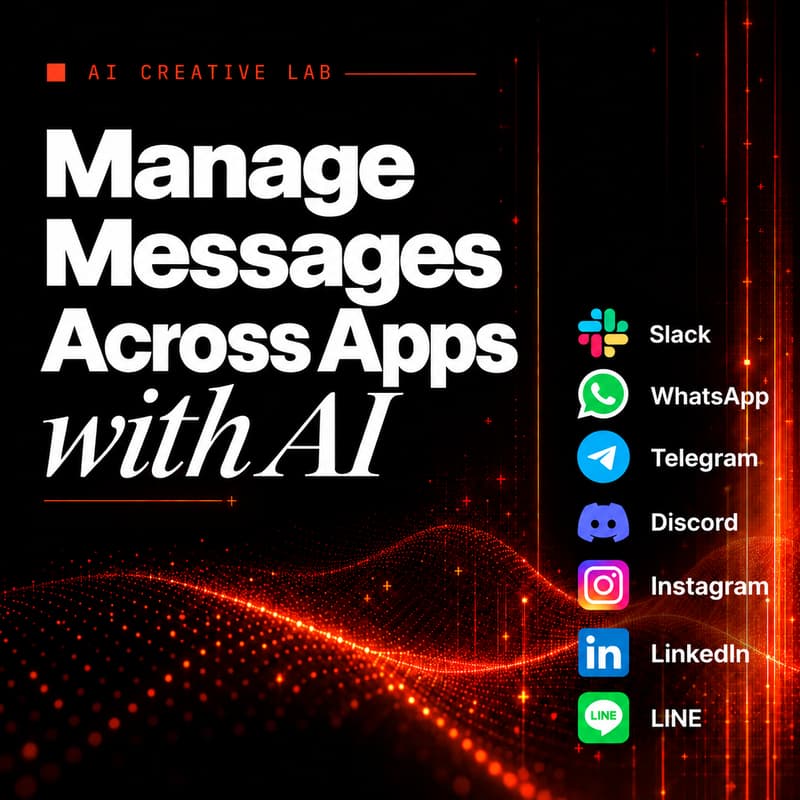 Cover Image for AI Creative Lab: Manage Messages Across Apps with AI