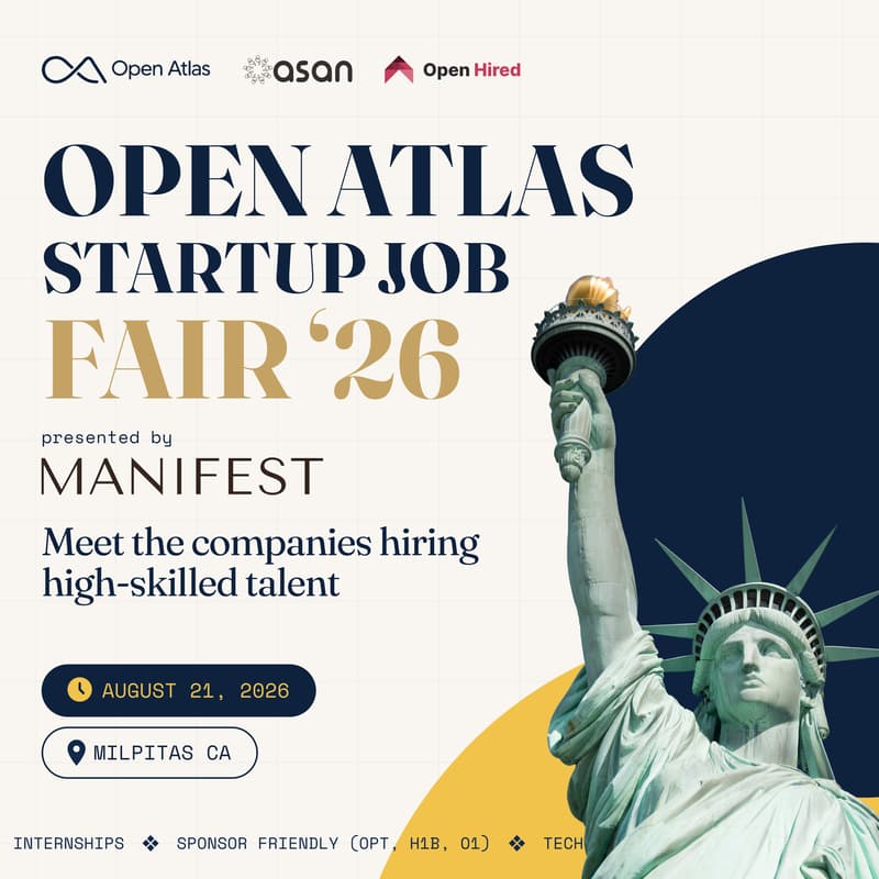 Cover Image for Startup Job Fair @ Open Atlas Summit 2026 (Presented by Manifest)