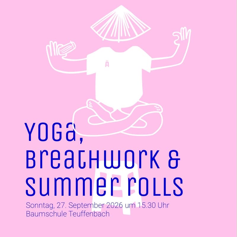 Cover Image for Yoga, Breathwork & Summer Rolls