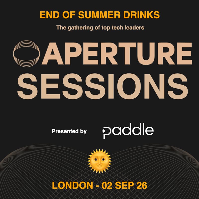 Cover Image for Aperture Sessions London, sponsored by Paddle