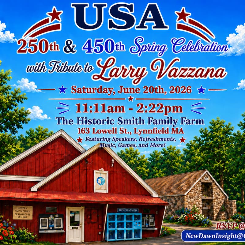 Cover Image for USA 250th & 450th Spring Celebration & Tribute to Larry Vazzana