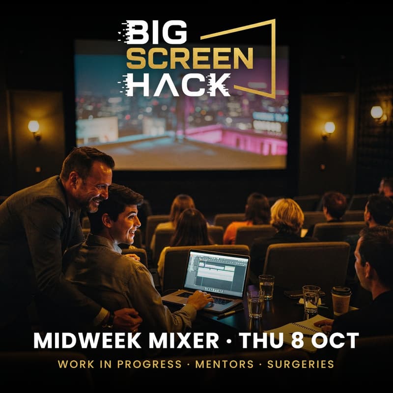 Cover Image for Big Screen Hack London: Midweek Mixer