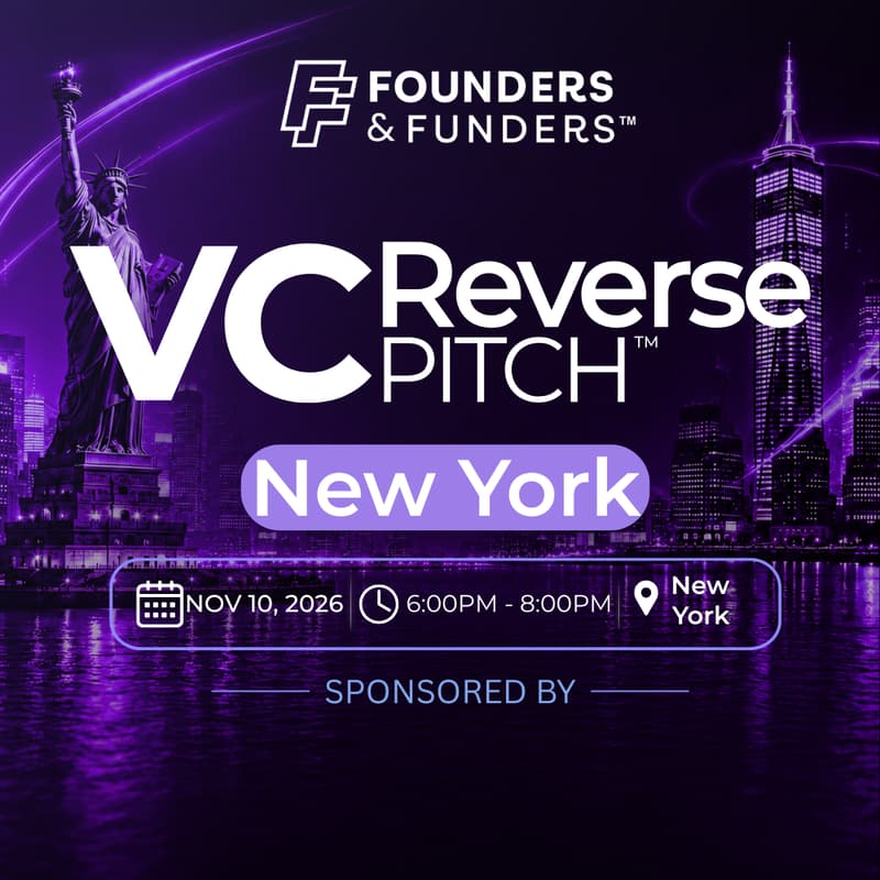 Cover Image for Founders & Funders: NYC VC Reverse Pitch