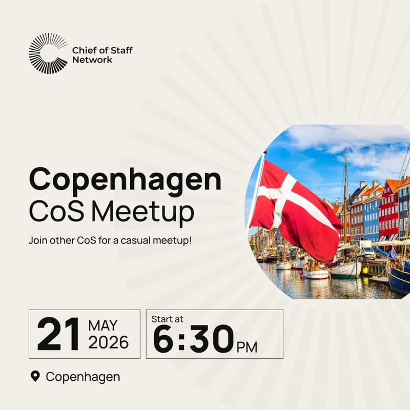 Cover Image for Copenhagen CoS Meetup (May 21)
