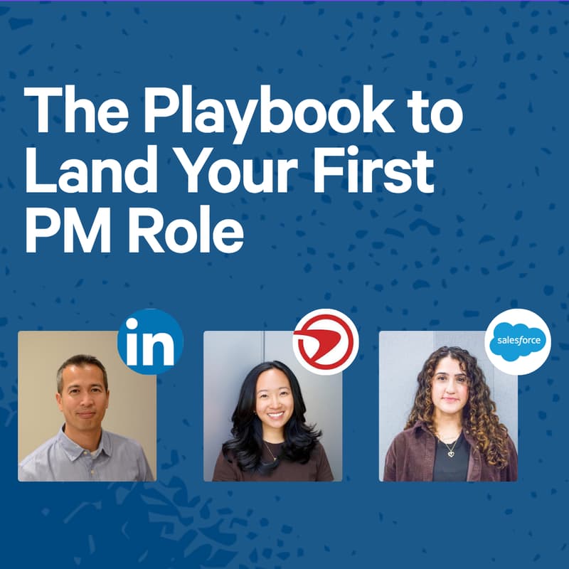 Cover Image for The Playbook to Land Your First PM Role
