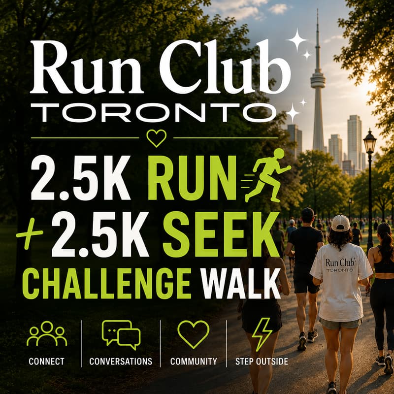 Cover Image for Run Together, Seek Deeper: 2.5K Run + 2.5K Seek Challenge Walk