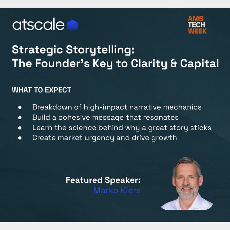 Cover Image for Strategic Storytelling: The Founder’s Key to Clarity & Capital