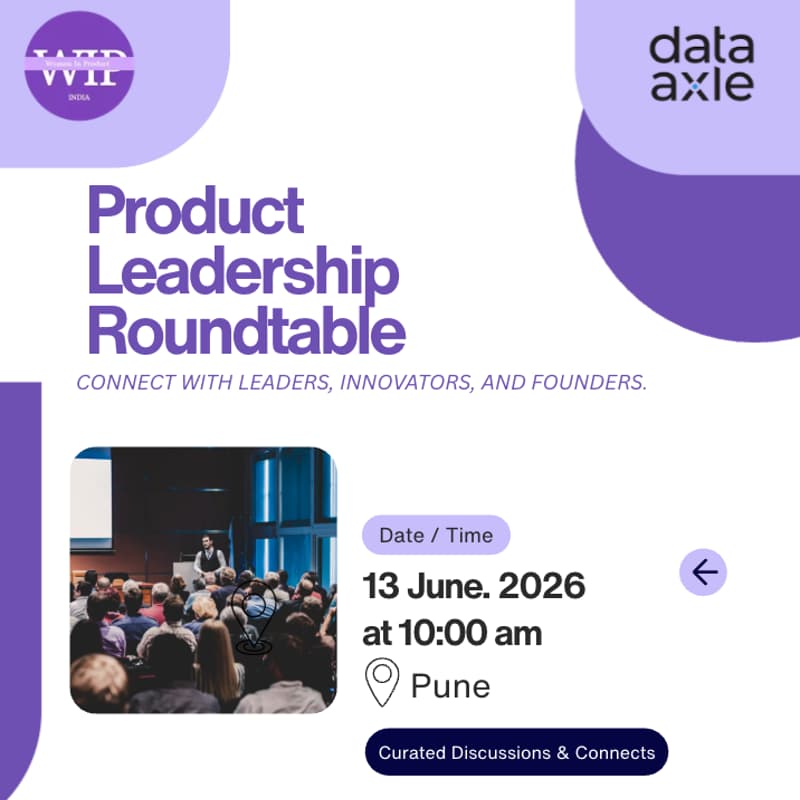 Cover Image for Product Leaders Roundtable | Pune