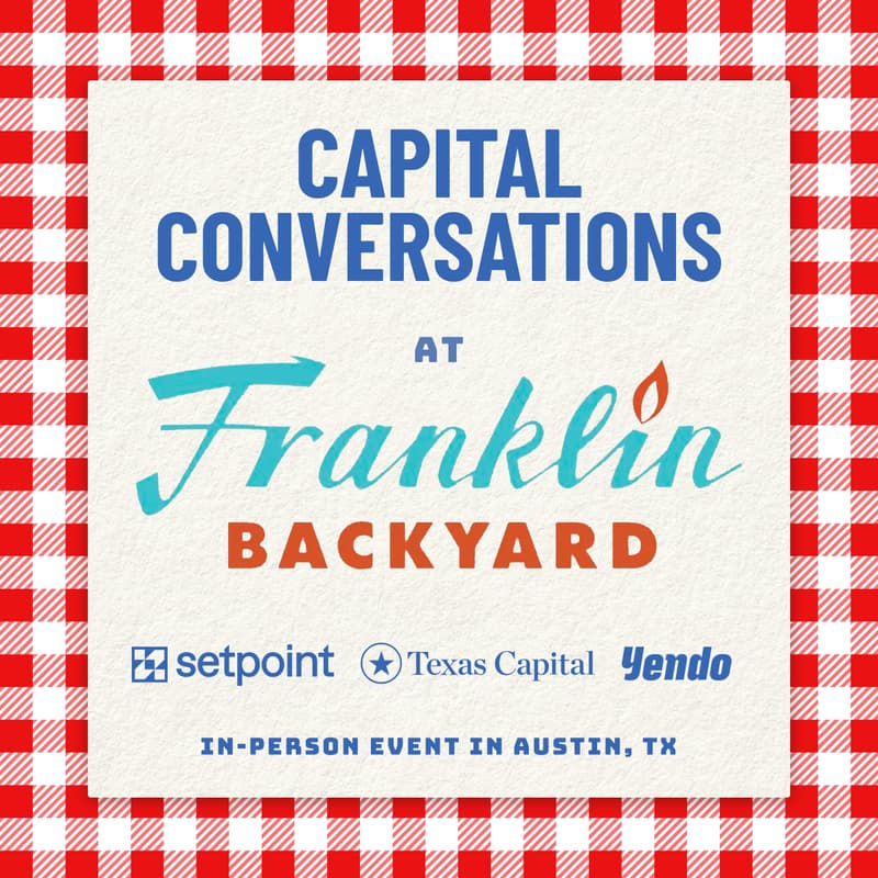Cover Image for Capital Conversations at Franklin Backyard