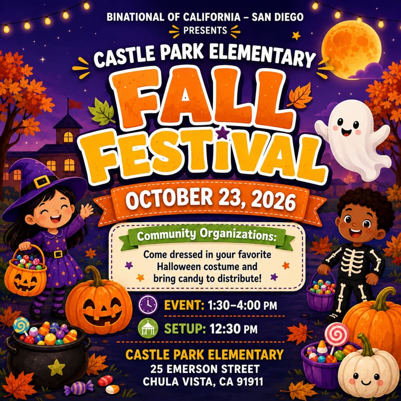 Cover Image for Castle Park Elementary Fall Festival