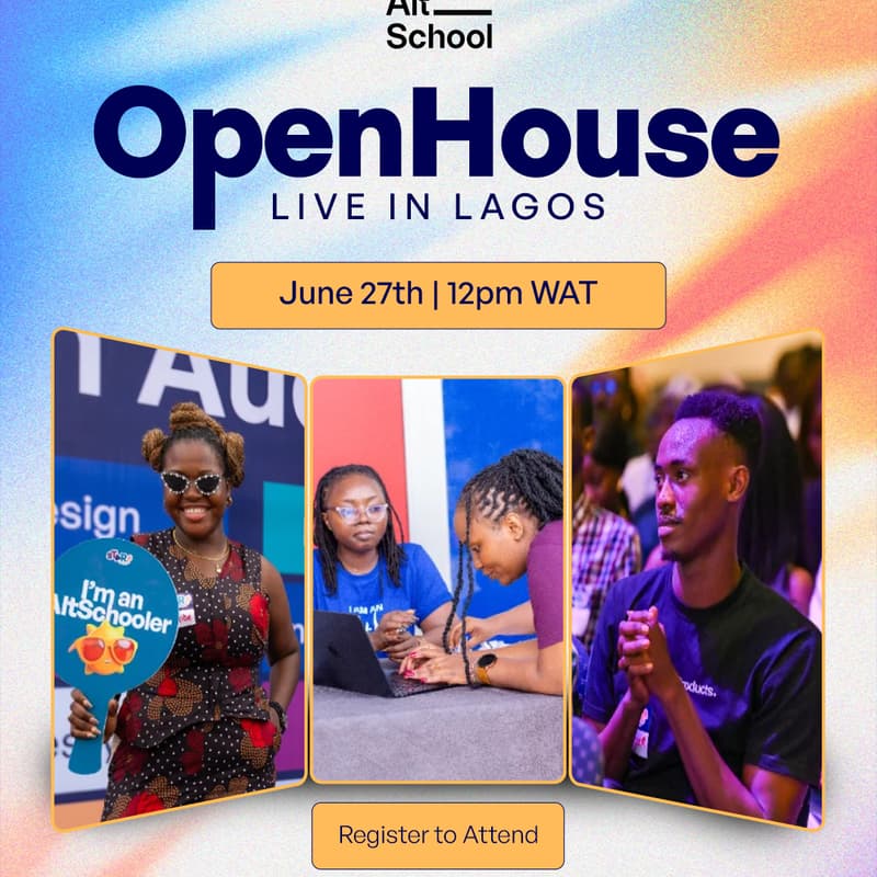 Cover Image for ALTSCHOOL OPEN HOUSE,LAGOS