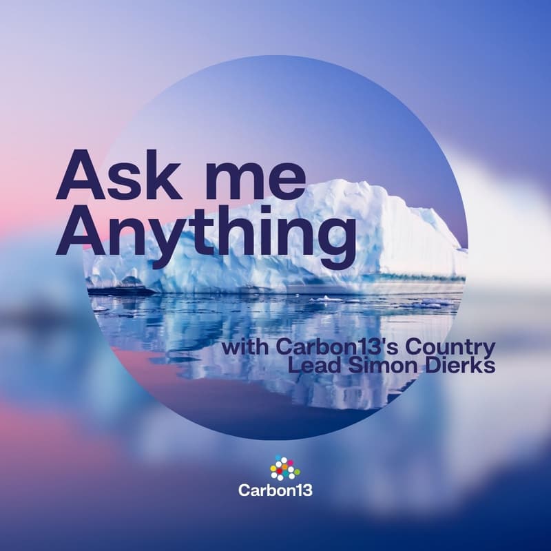 Cover Image for Weekly AMA - learn more about Carbon13's Venture Builder programme